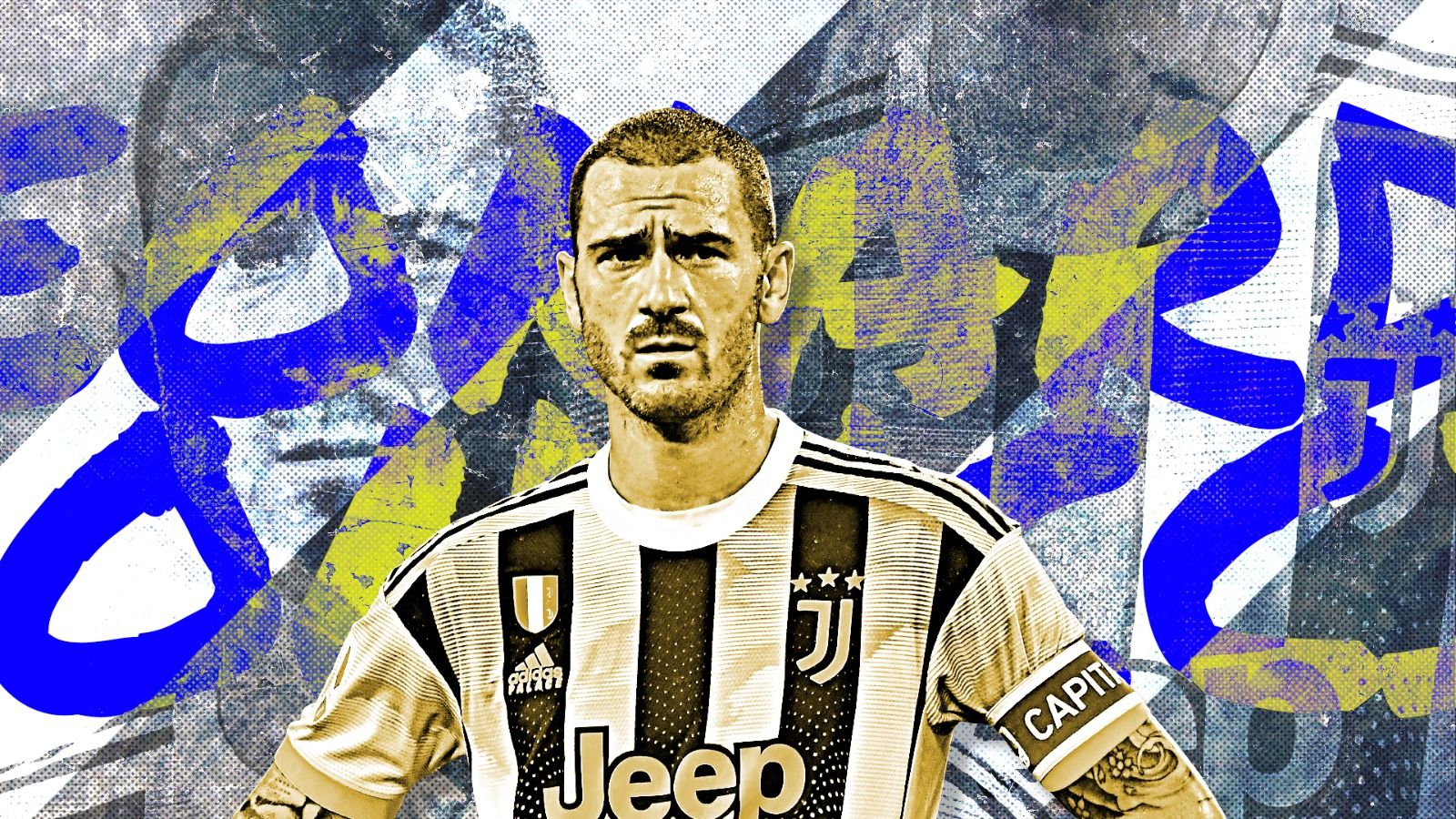 Cover Leonardo Bonucci (Juventus). (Dede Mauladi/Skor.id)
