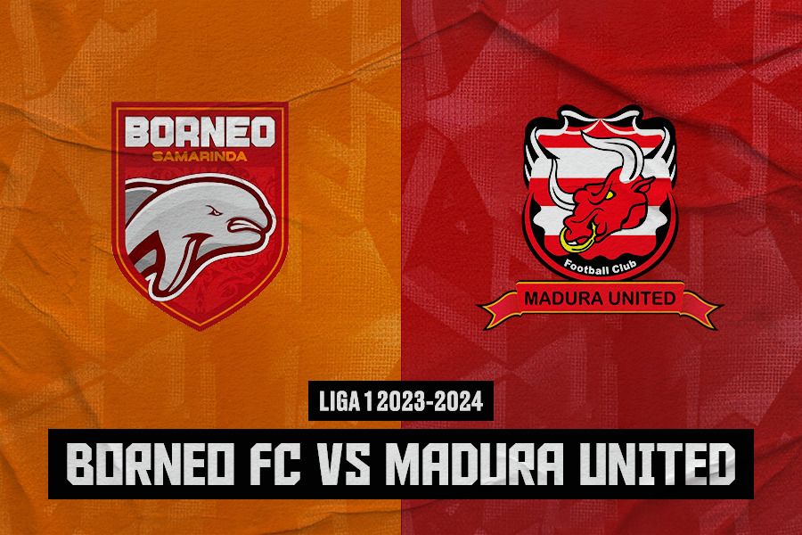 Borneo FC vs Madura United. (Jovi Arnanda/Skor.id)