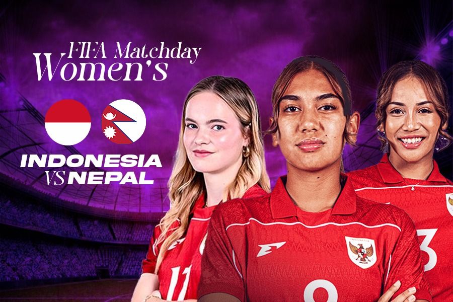 Timnas Putri Indonesia vs Nepal di FIFA Matchday. (Grafis: Yudhy Kurniawan/Skor.id)