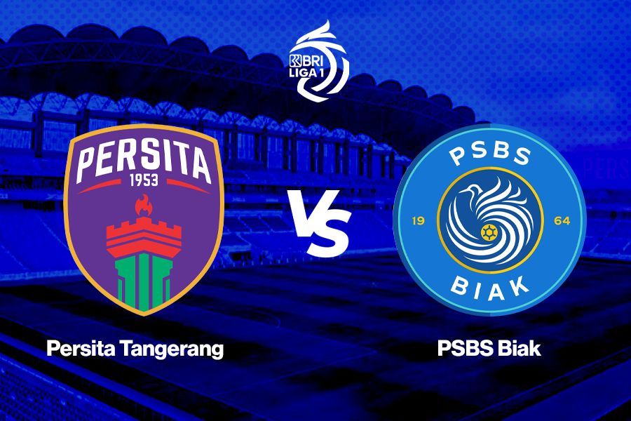 Persita Tangerang vs PSBS Biak. (Deni Sulaeman/Skor.id)