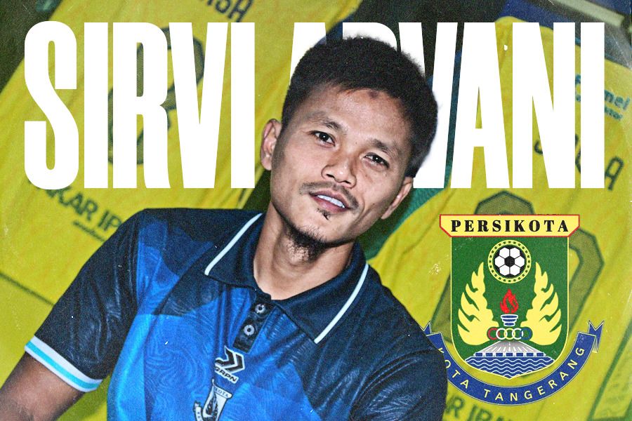 Sirvi Arvani (Persikota Tangerang). (Foto: Dok. Persikota/Grafis: Jovi Arnanda/Skor.id)