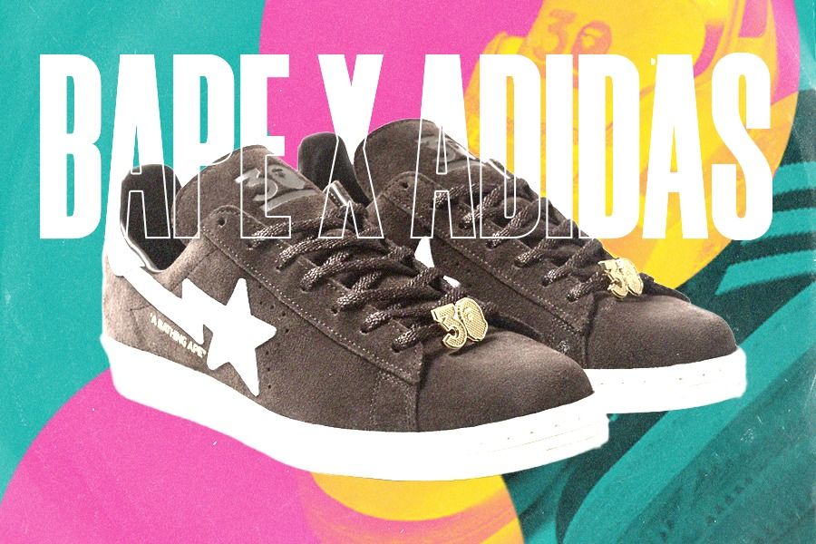 Sneaker Kolaborasi Bape x Adidas Campus 80 Siap Meluncur Awal Juli 2023