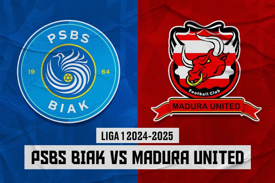 Hasil PSBS Biak vs Madura United: Badai Pasifik Tumbangkan Laskar Sapeh Kerrab