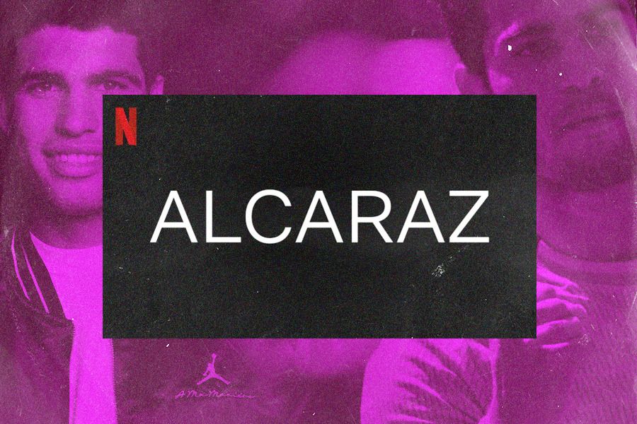 Kisah sukses Carlos Alcaraz sebagai petenis nomor 1 dunia termuda sepanjang sejarah, akhirnya dijadikan film dokumenter(Jovi Arnanda/Skor.id).a