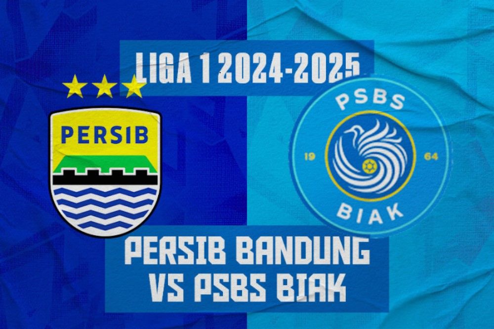 Persib Bandung vs PSBS Biak. (Hendy Andika/Skor.id)