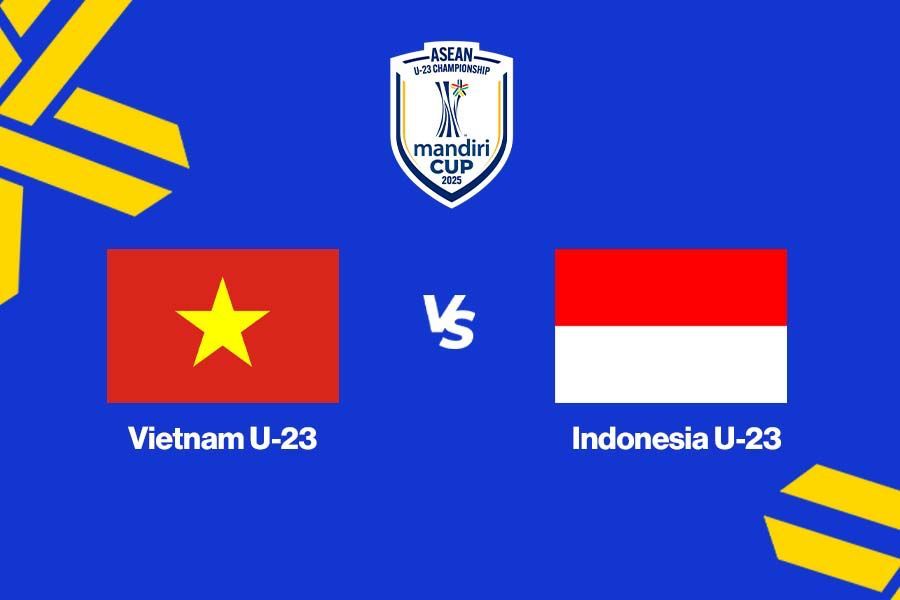 Vietnam U-23 vs Indonesia U-23 (Timnas U-23 Indonesia) di final Piala AFF U-23 2025. (Grafis: Deni Sulaeman/Skor.id)