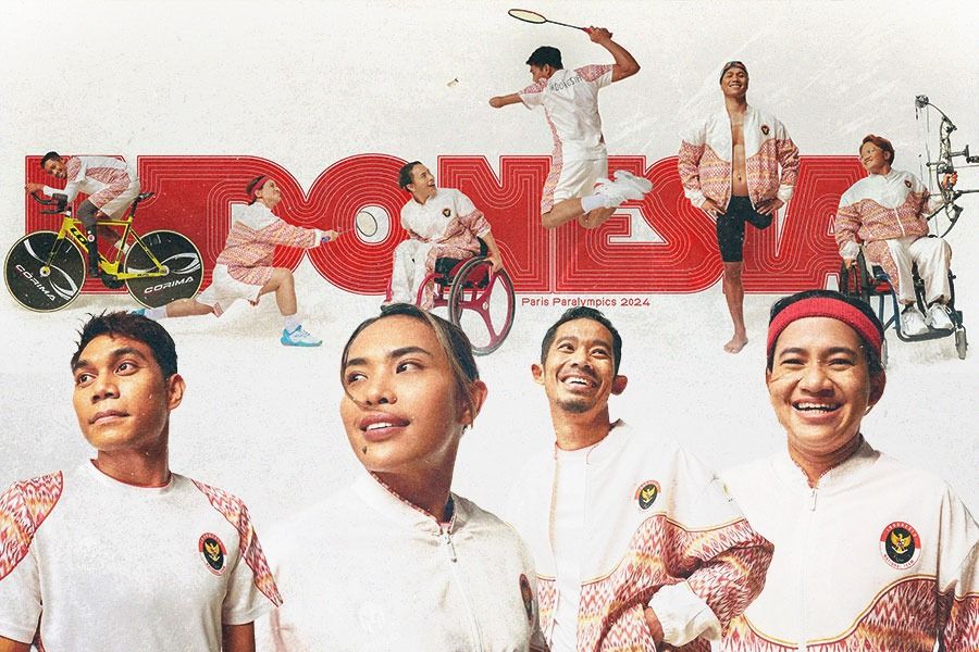 Apparel resmi atlet Paralimpiade 2024 Indonesia dinamai Sandya Niskala (Yusuf/Skor.id).