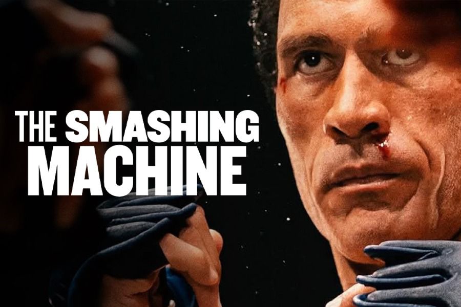 FIlm The Smashing Machine yang dibintangi Dwayne Johnson alias The Rock. (Yudhy Kurniawan/Skor.id)