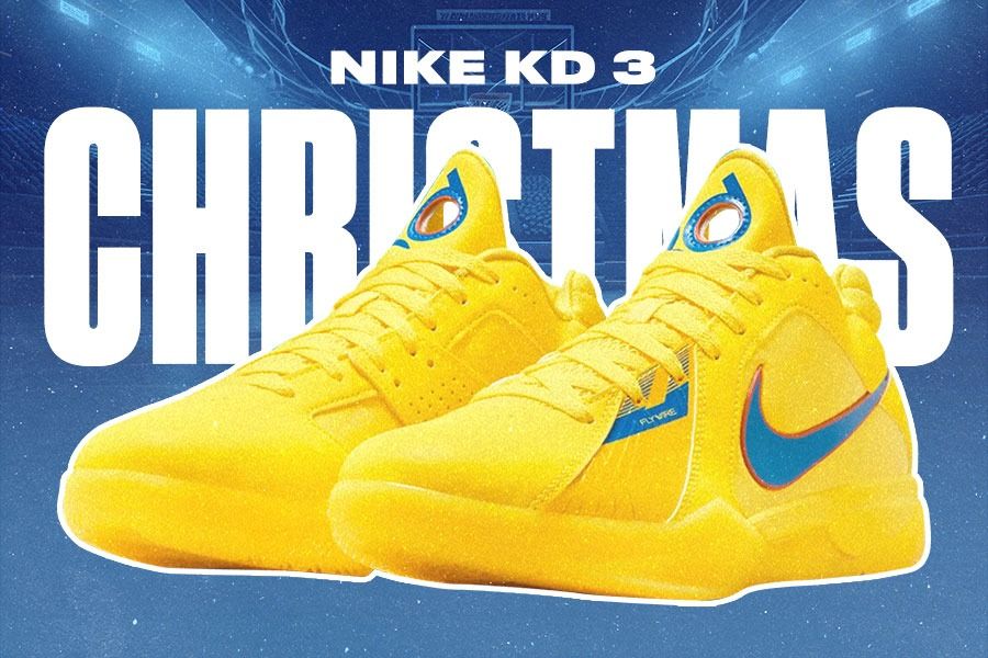 Nike KD 3 "Christmas" (M. Yusuf/Skor.id).