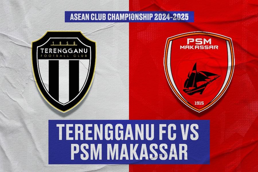 Terengganu FC vs PSM Makassar di ASEAN Club Championship 2024-2025. (Yusuf/Skor.id)