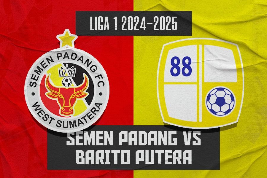 Semen Padang vs Barito Putera. (Hendy Andika/Skor.id)