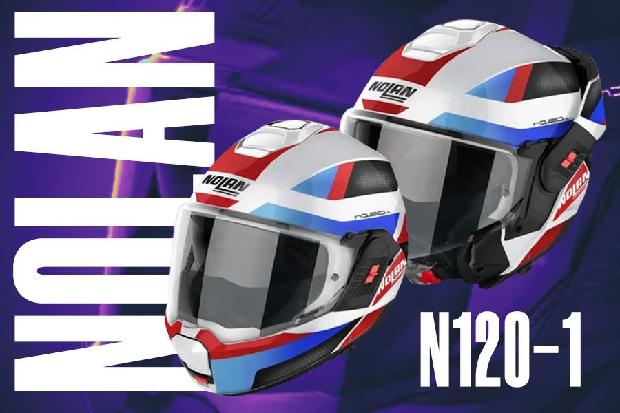 Helm N120-1 merupakan rilisan terbaru dari perusahaan helm asal Italia, Nolan Helmets SpA (Yusuf/Skor.id).