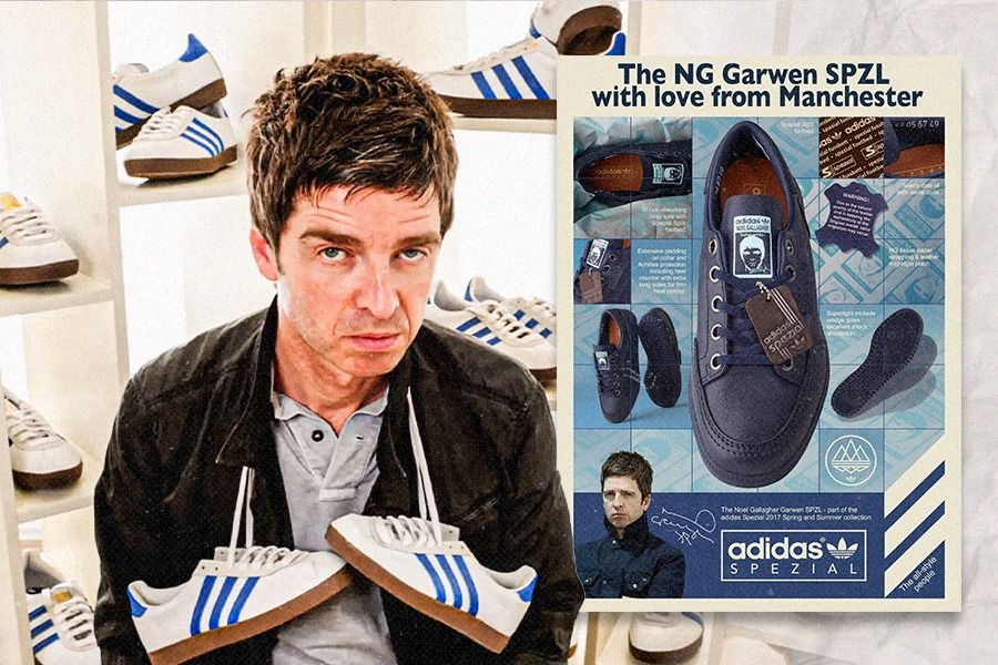 Duo Oasis, Raja Britpop Penggemar Sepatu Kets Adidas