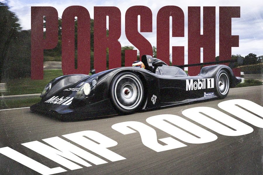 Mobil balap Porsche LMP 2000 yang baru saja disegarkan kembali ini pertama kali diperkenalkan pada 1999 (Yusuf/Skor.id).