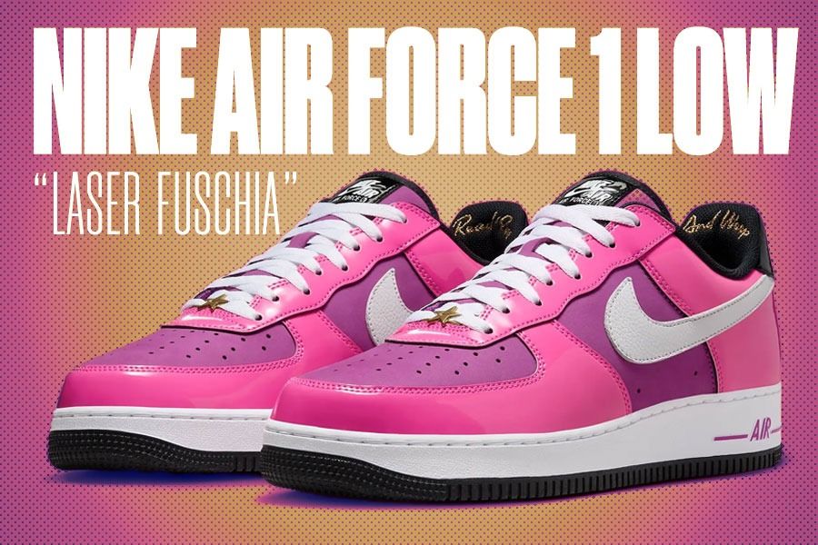 Kota Las Vegas Menginspirasi Warna Nike Air Force 1 Laser Fuchsia