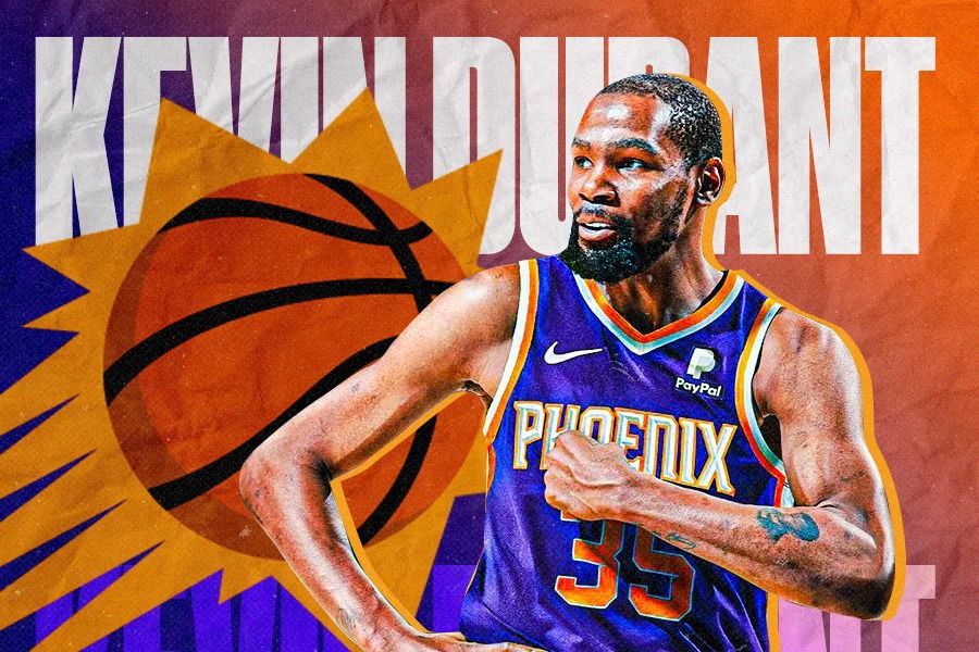 Bintang Phoenix Suns Kevin Durant (Dede Sopatal Maulana/Skor.id).