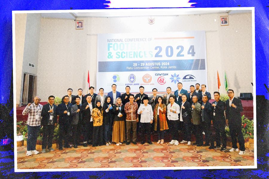 National Conference of Football & Sciences 2024. (Foto: Dok. NCFS/Grafis: Jovi Arnanda/Skor.id)