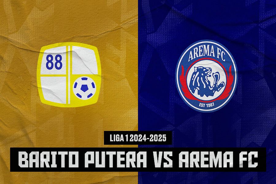 Barito Putera vs Arema FC. (Jovi Arnanda/Skor.id)