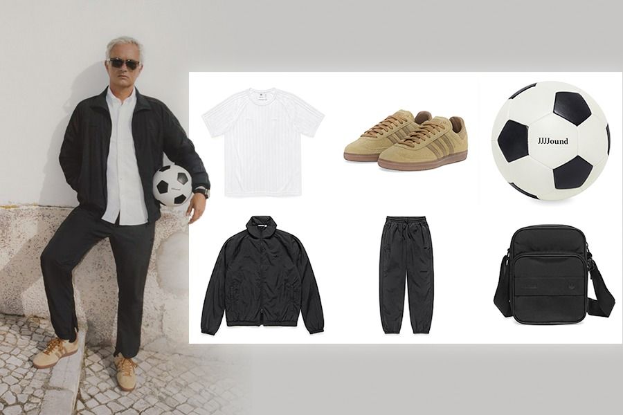 Jose Mourinho Promosikan Koleksi Kedua Adidas Originals x JJJJound