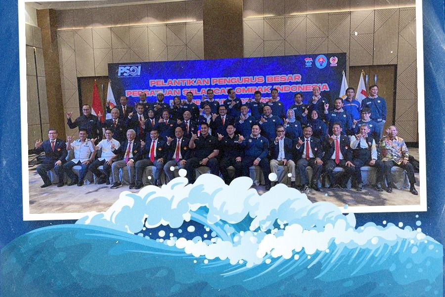 Pelantikan Pengurus PSOI Periode 2023-2027 di Jakarta, Senin (19/6/2023). (Jovi Arnanda/Skor.id)