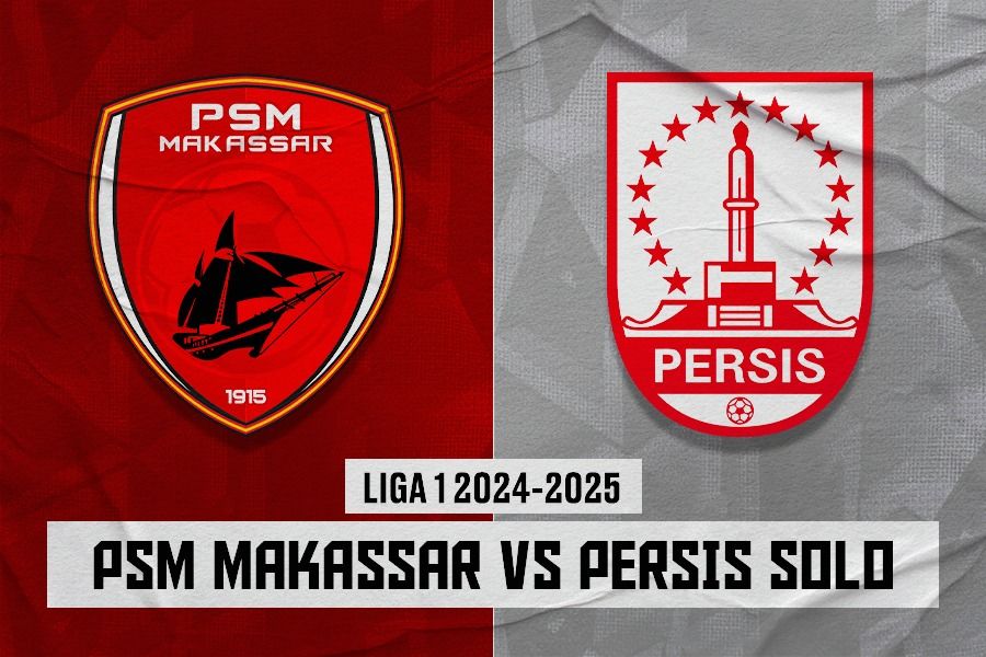 PSM Makassar vs Persis Solo. (Dede Sopatal Mauladi/Skor.id)