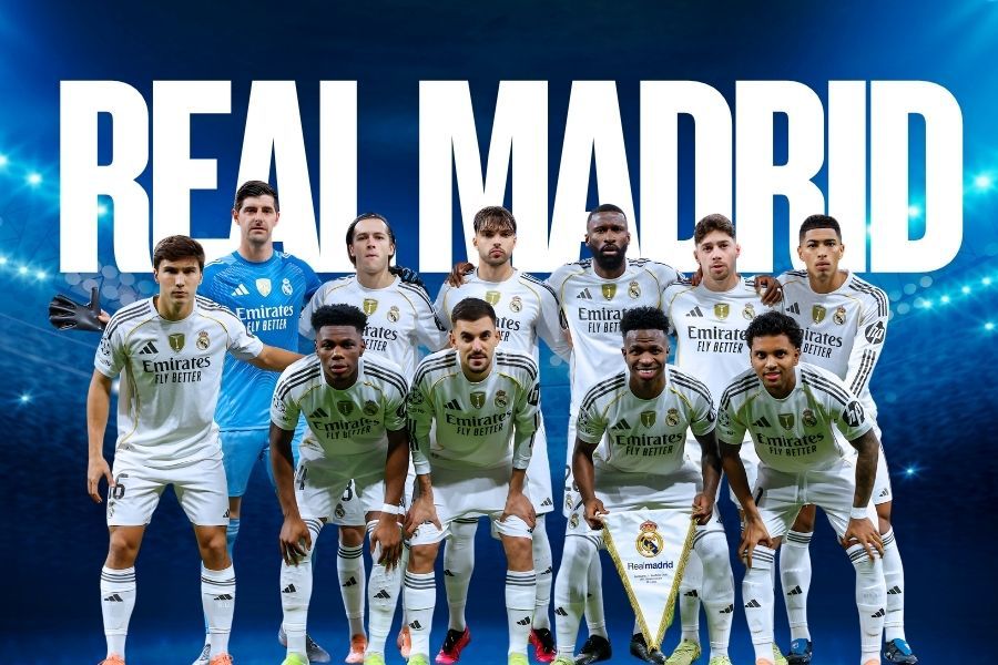 Skuad Real Madrid musim ini. (Grafis: Deni Sulaeman/Skor.id).