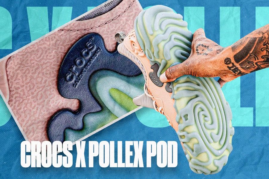 Salehe Bembury Munculkan Sneaker Crocs Pollex Baru 