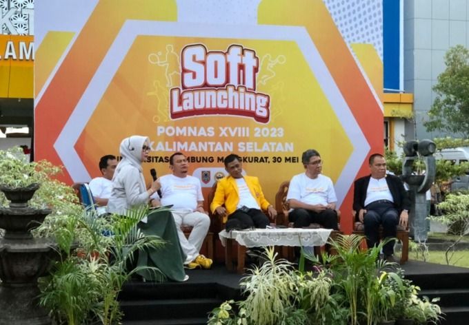 Soft Launching POMNAS XVII di Kalimantan