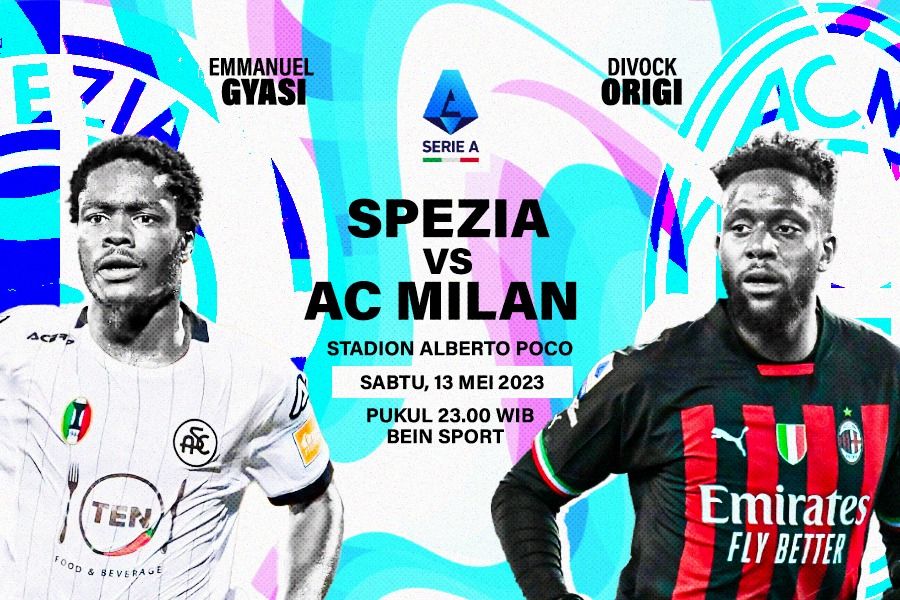 Spezia vs AC Milan tersaji di pekan ke-35 Serie A. (Dede S Mauladi/Skor.id)