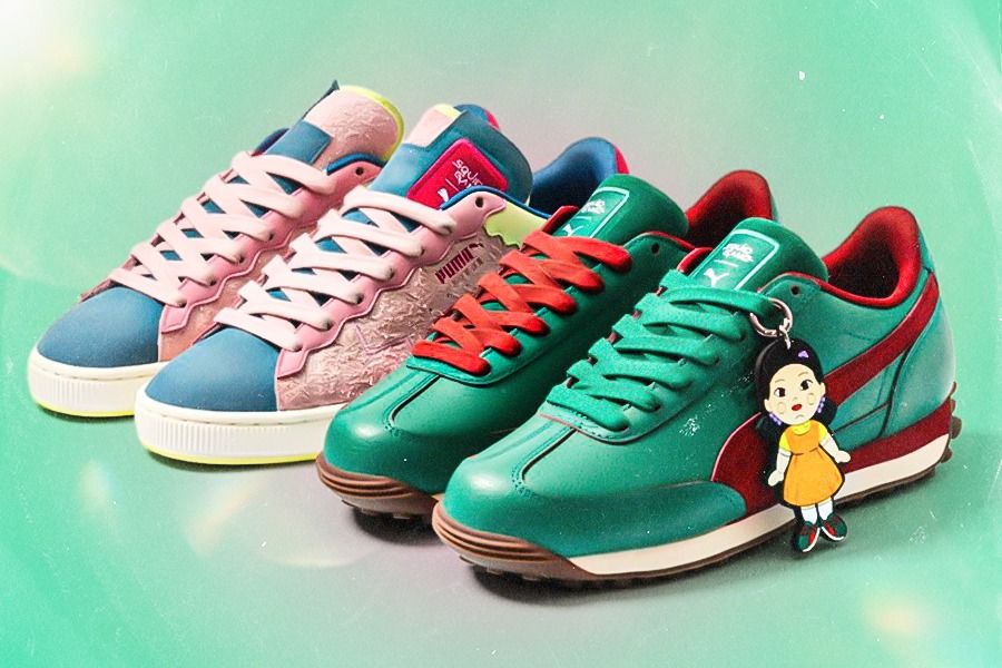 Puma x Squid Game Suede dan Puma x Squid Game Easy Rider akan dirilis dalam ukuran semua gender (pria-wanita). (Rahmat Ari Hidayat/Skor.id)