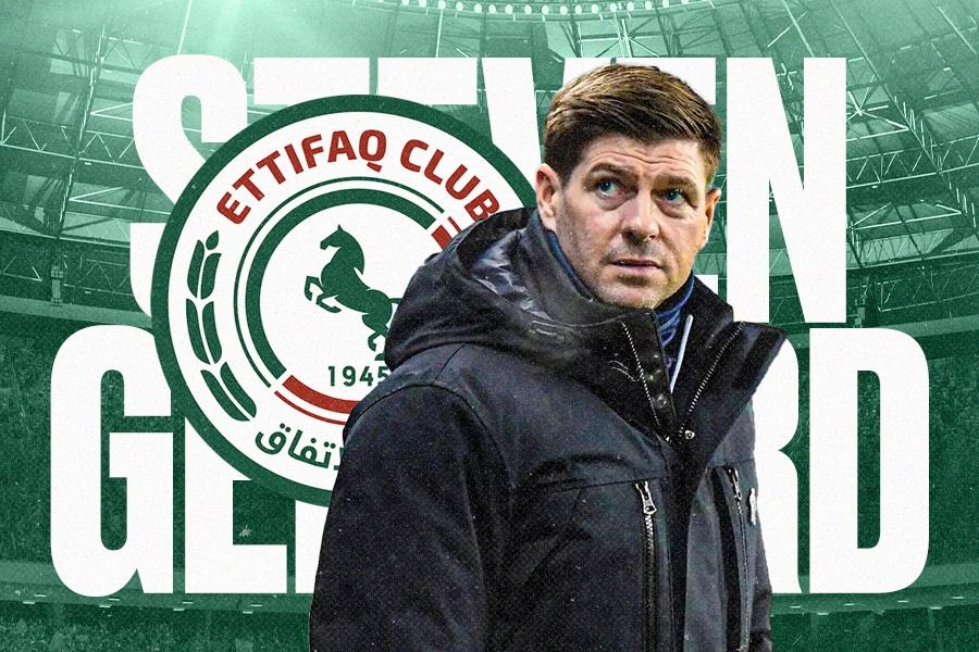 Steven Gerrard akan menangani klub Liga Arab Saudi, Al Ettifaq (Dede Mauladi/Skor.id