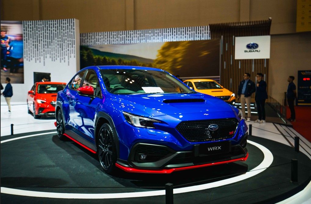 Subaru WRX Cherry Blossom Edition di GIIAS 2023 (Dok. Subaru Indonesia).