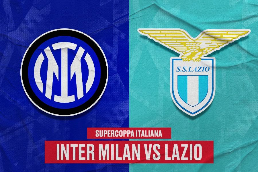 Pertandingan Supercoppa Italiana mempertemukan Inter Milan vs Lazio. (Yusuf/Skor.id).