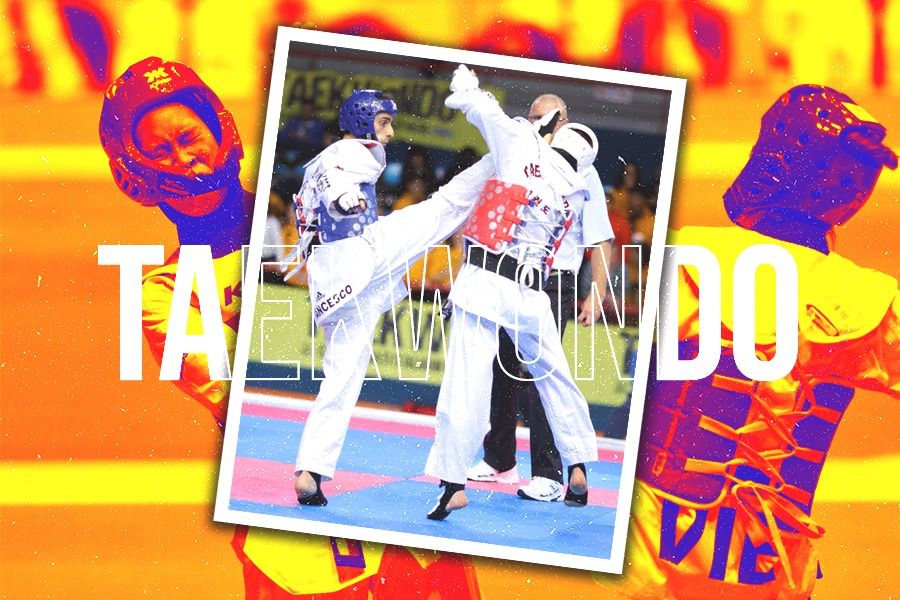 Taekwondo, salah satu cabang olahraga bela diri