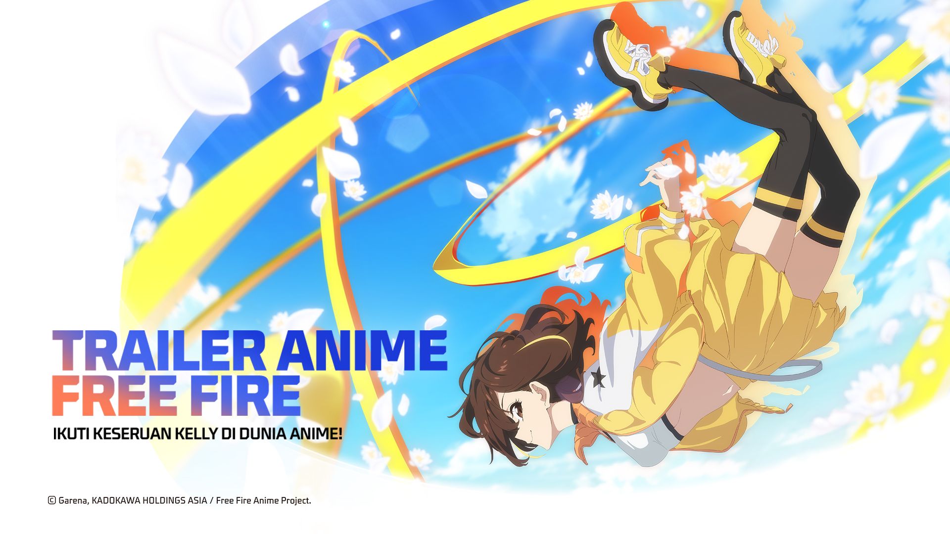 Teaser Trailer Anime Free Fire. (Garena)