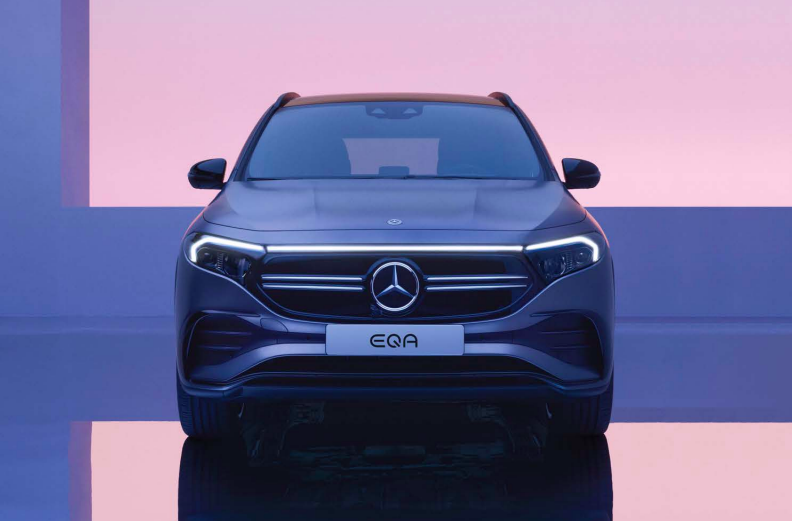 The New EQA 250 Electric Art Line (Dok. Mercedes-Benz).