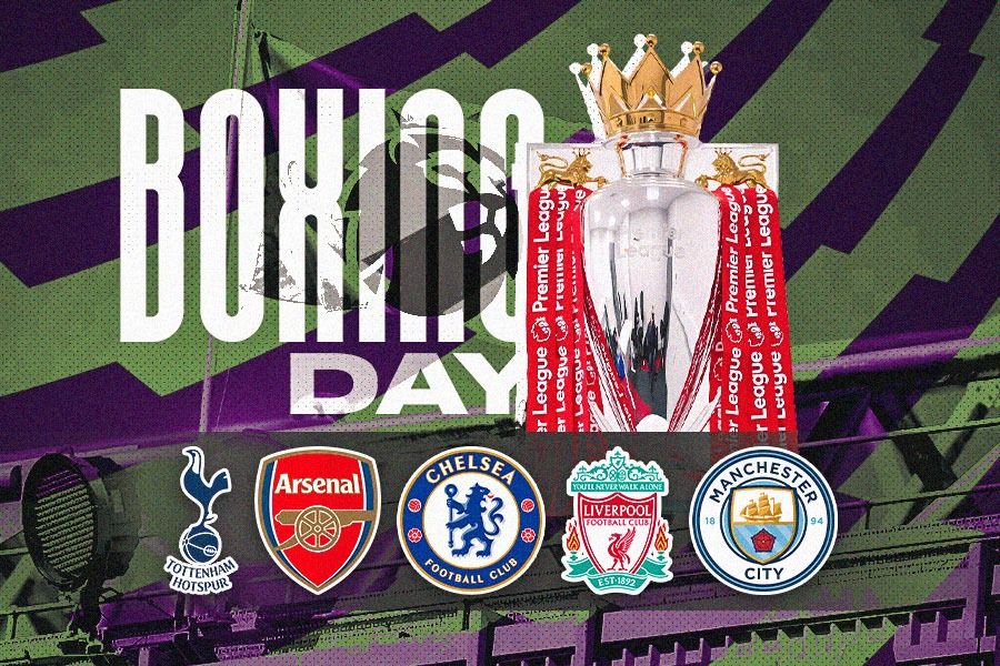 Tottenham Hotspur, Arsenal, Chelsea, Liverpool, dan Manchester City meraih banyak poin dalamBoxing Day. (Hendy Andika/Skor.id).