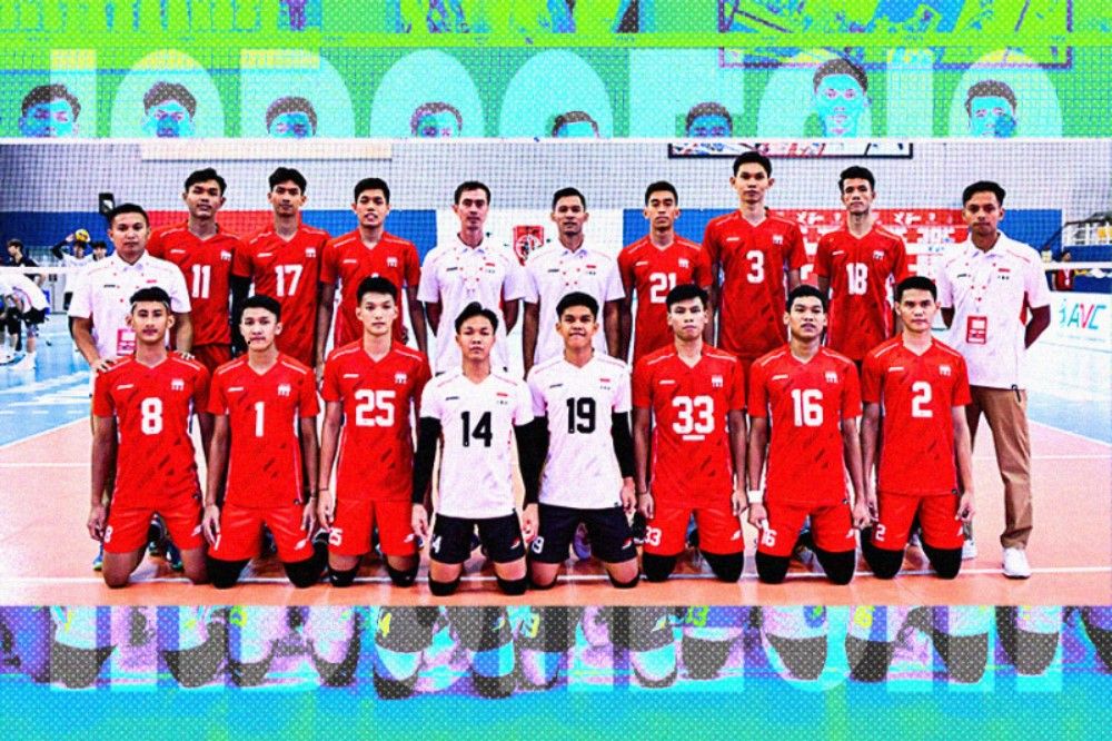 Tim voli putra Indonesia di AVC Challenge Cup 2024