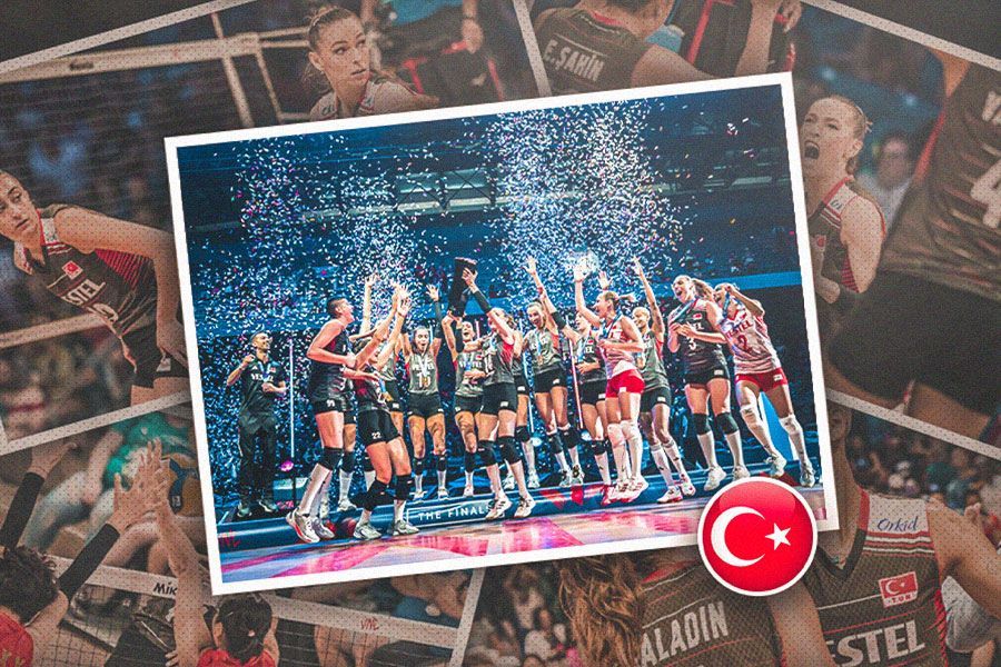 Tim voli putri Turki juara VNL 2023