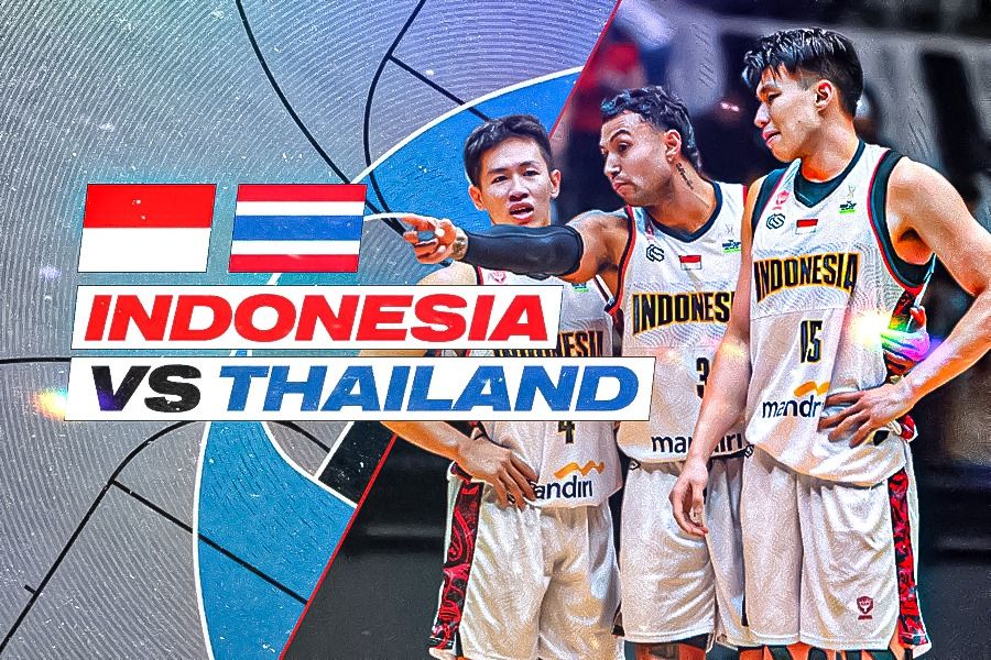 Timnas Basket Indonesia vs Thailand