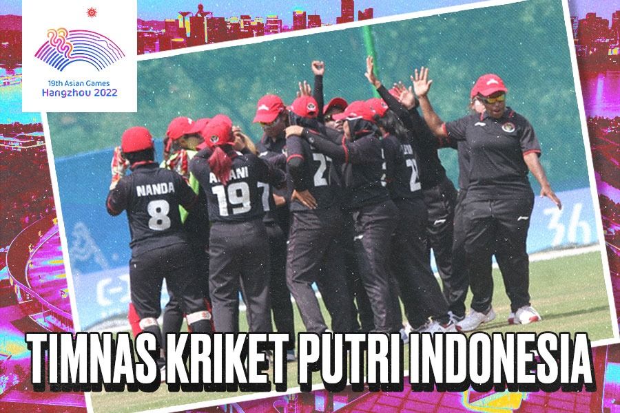 Timnas Kriket Putri Indonesia