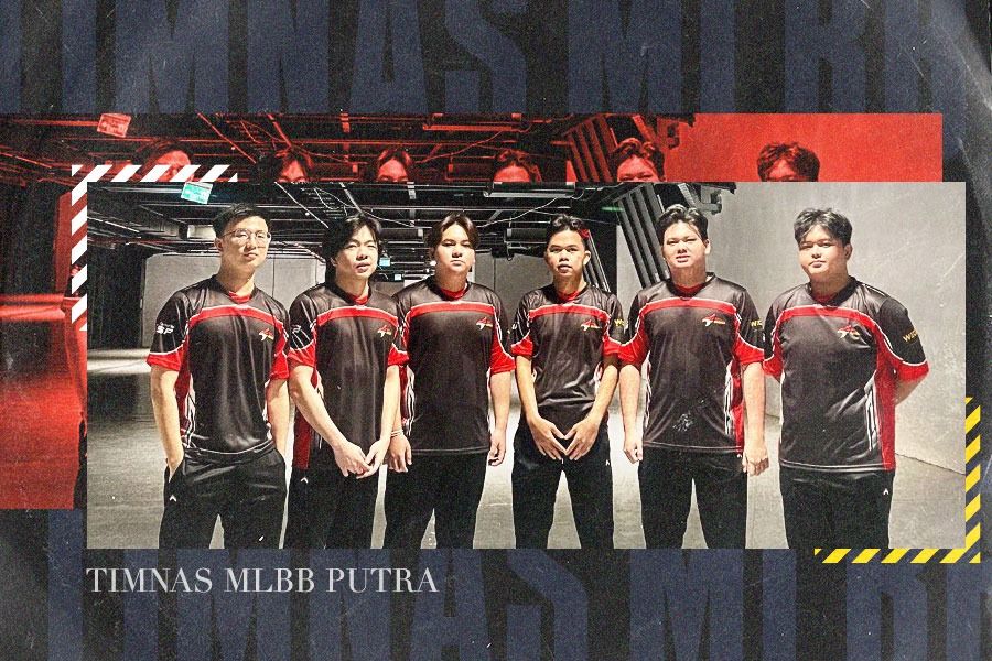 Timnas MLBB Putra yang berlaga di IESF 2024. (Yusuf/Skor.id)