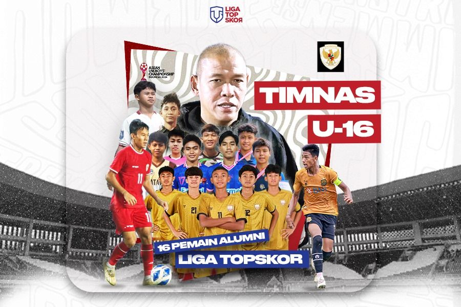 Alumni Liga TopSkor yang membela Timnas U-16 Indonesia di ASEAN U-16 Championship 2024.