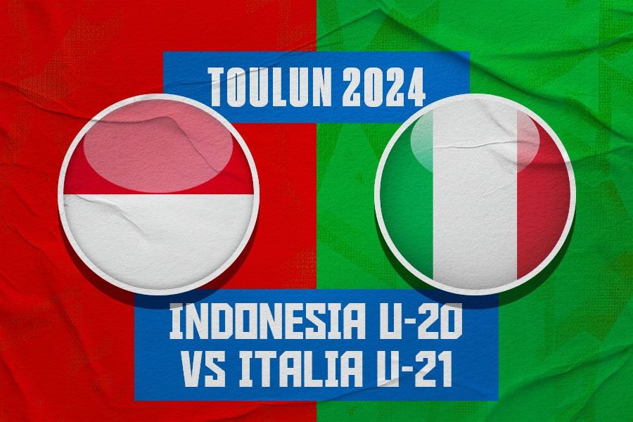 Timnas U-20 Indonesia vs Italia U-21.