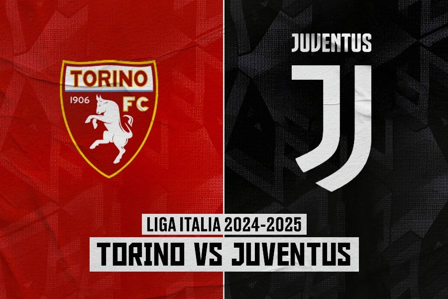 Laga Derby della Mole antara Torino vs Juventus di pekan ke-20 Liga Italia 2024-2025. (Rahmat Ari Hidayat/Skor.id).