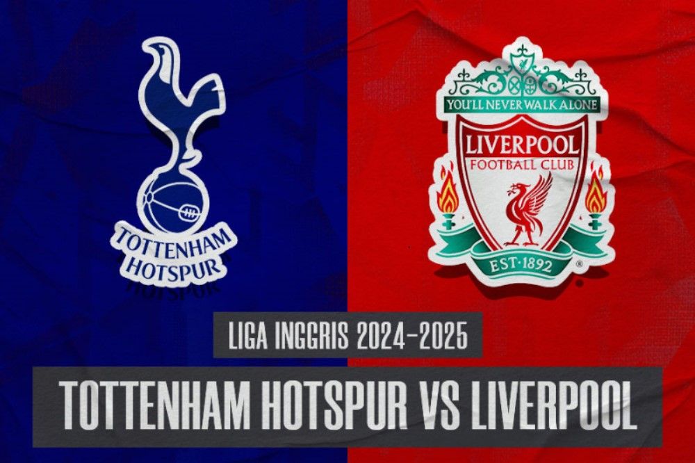 Laga Tottenham Hotspur vs Liverpool di Liga Inggris 2024-2025. (Hendy Andika/Skor.id).