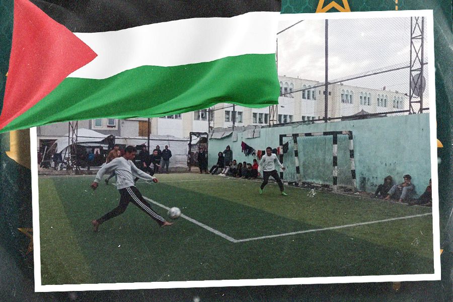 Cerita Ramadan: Cara Pengungsi di Gaza Menghibur Diri dengan Sepak Bola