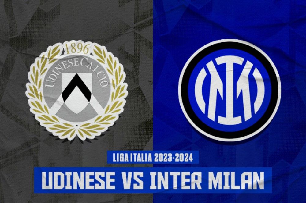 Laga Udinese vs Inter Milan di Liga Italia 2023-2024. (Hendy Andika/Skor.id).