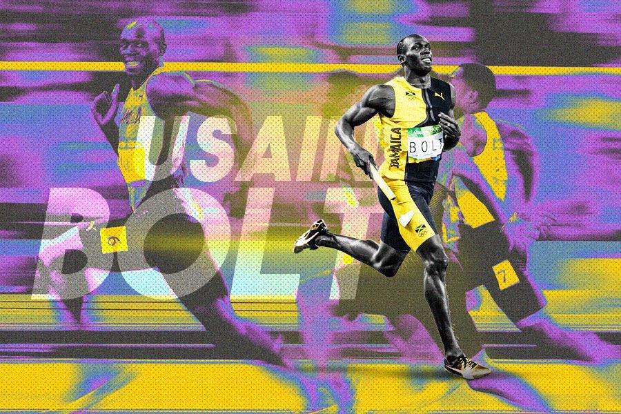 Legenda sprinter dunia, Usain Bolt. (Hendy AS/Skor.id)