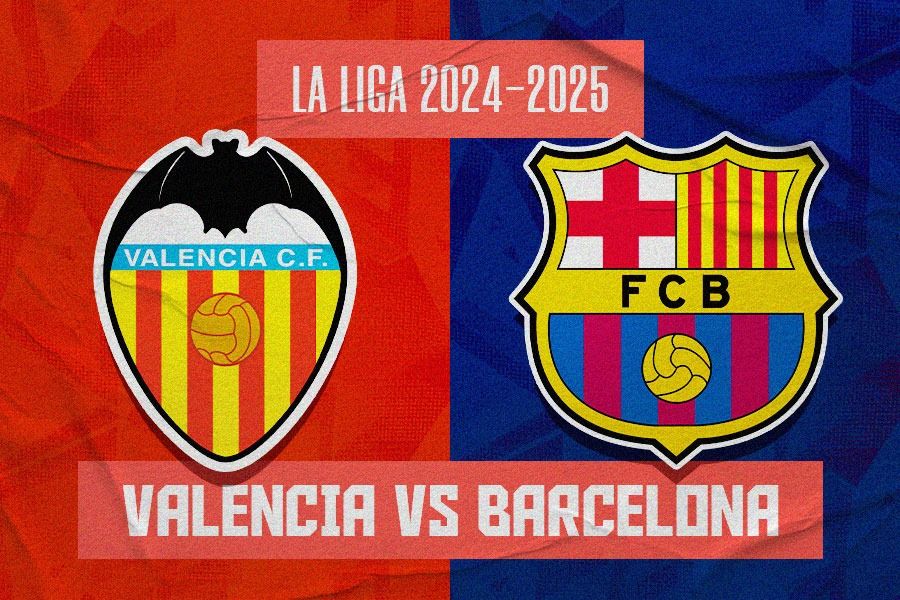 Valencia vs Barcelona di La Liga 2024-2025 akan digelar pada Minggu (18/8/2024) dini hari WIB. (Hendy Andika/Skor.id).